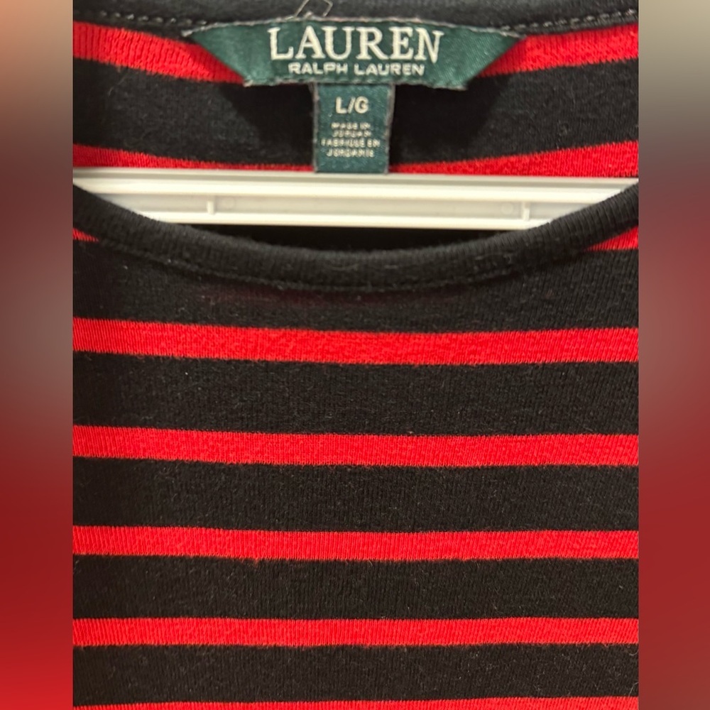 RALPH LAUREN Crew neck long sleeve Top | Pre-Loved - Picture 6 of 7